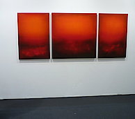 Triptychon, O.T., Acryl/Leinwand, 110x270cm Galerie Sybille Nütt, Dresden